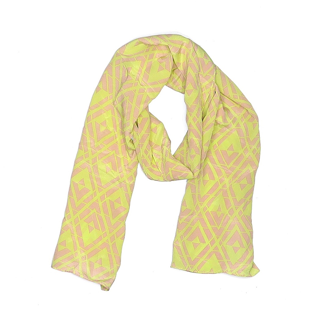 Rebecca Taylor Geometric Silk Scarf 9 x 50 inches